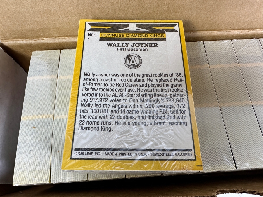 Factory Sealed 1987 Donruss MLB Baseball Cards [Photo 3]