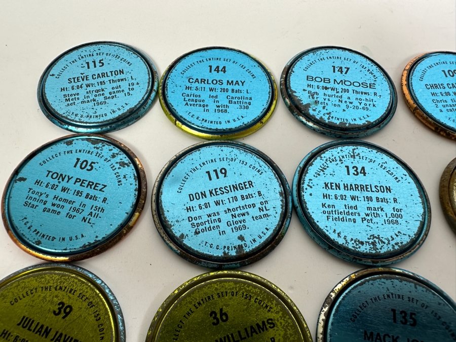 20 1971 Topps MLB Baseball Coins [Photo 12]