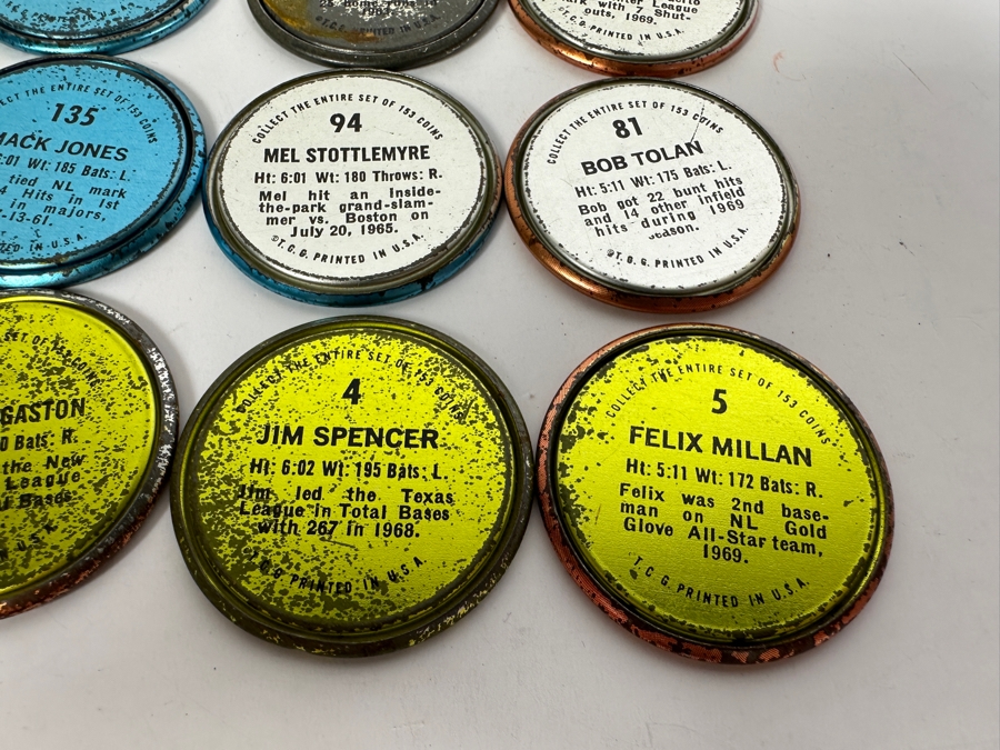 20 1971 Topps MLB Baseball Coins [Photo 14]