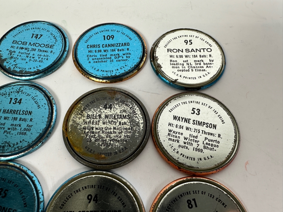 20 1971 Topps MLB Baseball Coins [Photo 13]