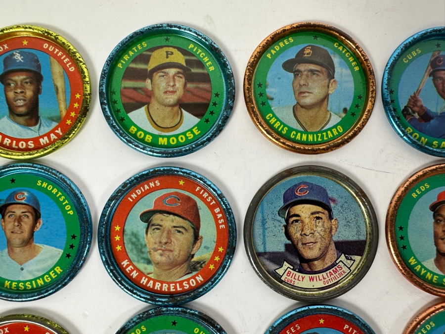 20 1971 Topps MLB Baseball Coins [Photo 4]