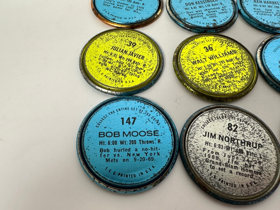 20 1971 Topps MLB Baseball Coins [Photo 16]