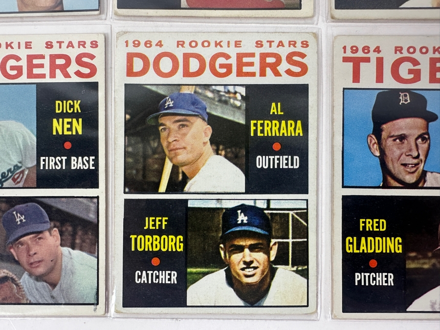 Topps 1964 Rookie Stars MLB Baseball Cards - 6 Cards [Photo 7]