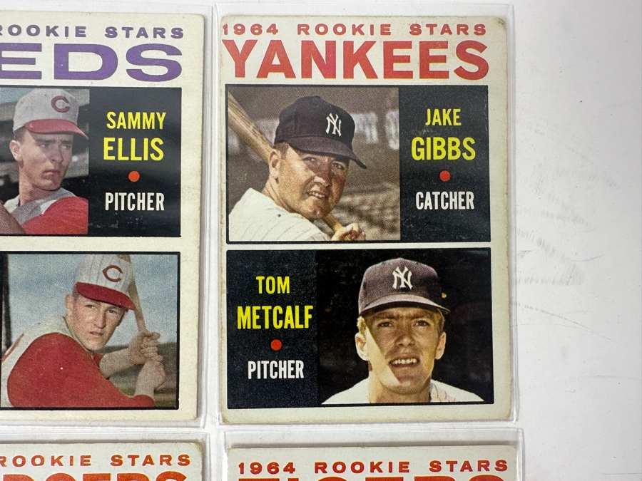 Topps 1964 Rookie Stars MLB Baseball Cards - 6 Cards [Photo 4]