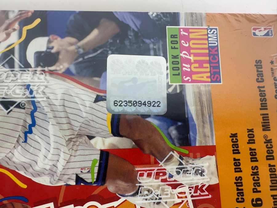 Factory Sealed 1996/97 Upper Deck Basketball Cards Series Two Box - 36 NBA Basketball Packs Per Box - 12 Cards Per Pack - 432 Cards Total [Photo 5]