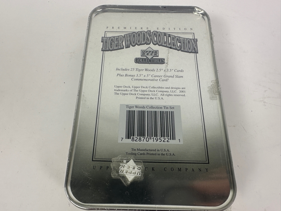 Factory Sealed Upper Deck Tiger Woods Collection Premiere Edition 25 Tiger Woods PGA Golf Cards [Photo 3]