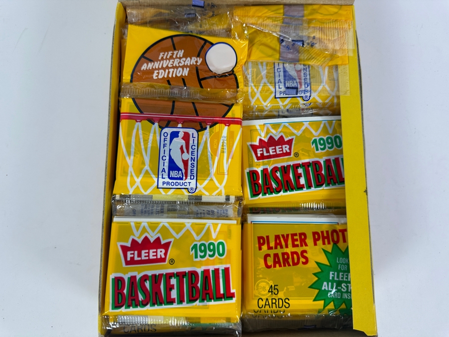 5th Anniversary Edition: Basketball Player Photo offers Cards 1990 Update (Fleer, 1990)