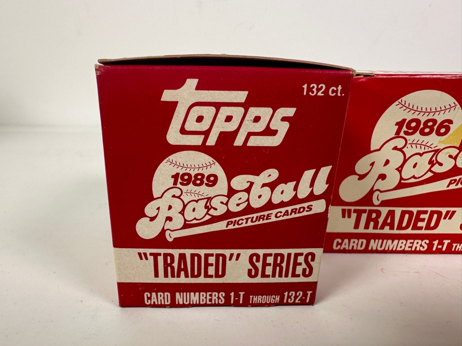 Just Added - Two 1989 Topps 'Traded' Series MLB Baseball Cards [Photo 2]