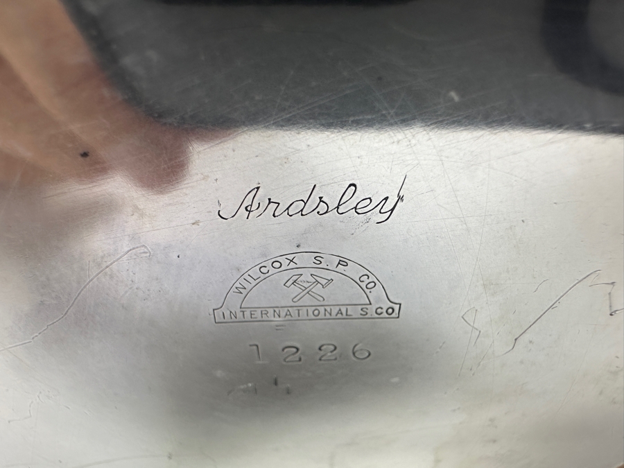 Just Added - Vintage 1928 O.B.A. (Oklahoma Bankers Association) Golf Tournament Silverplate Trophy Low Score Won By Kendall Hert Tulsa, OK [Photo 7]