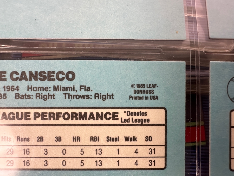 Just Added - 1985 Leaf-Donruss MLB Baseball Cards - 80 Sheets [Photo 9]