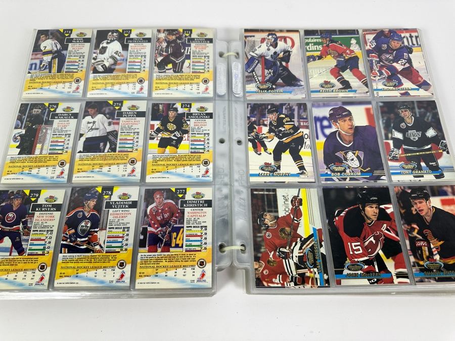 Just Added - 1994 Topps Stadium Club NHL Hockey Cards - 54 Sheets [Photo 1]