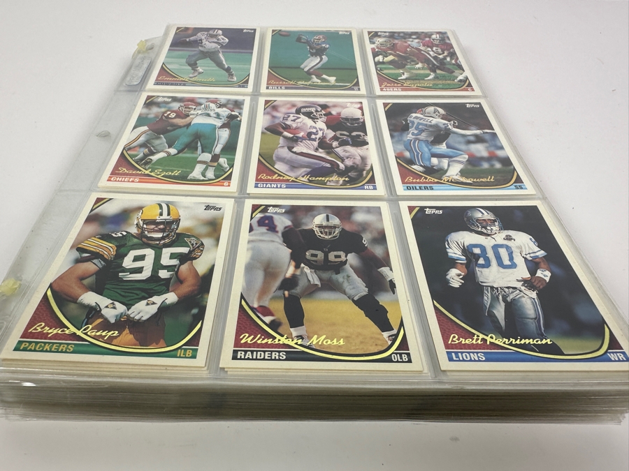 Just Added - 1994 Topps NFL Football Cards - 36 Sheets [Photo 4]