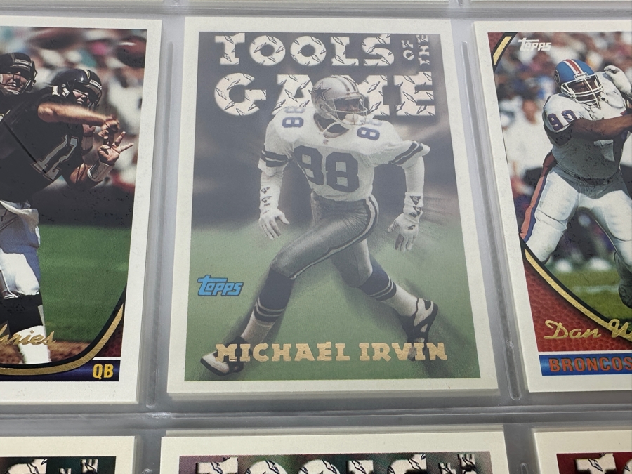 Just Added - 1994 Topps NFL Football Cards - 36 Sheets [Photo 8]