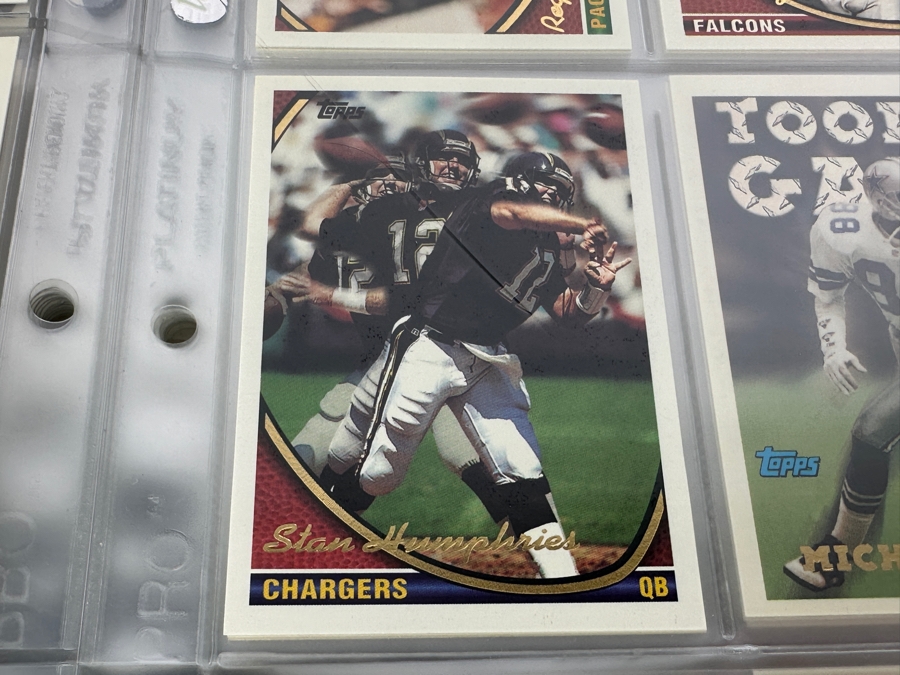 Just Added - 1994 Topps NFL Football Cards - 36 Sheets [Photo 7]