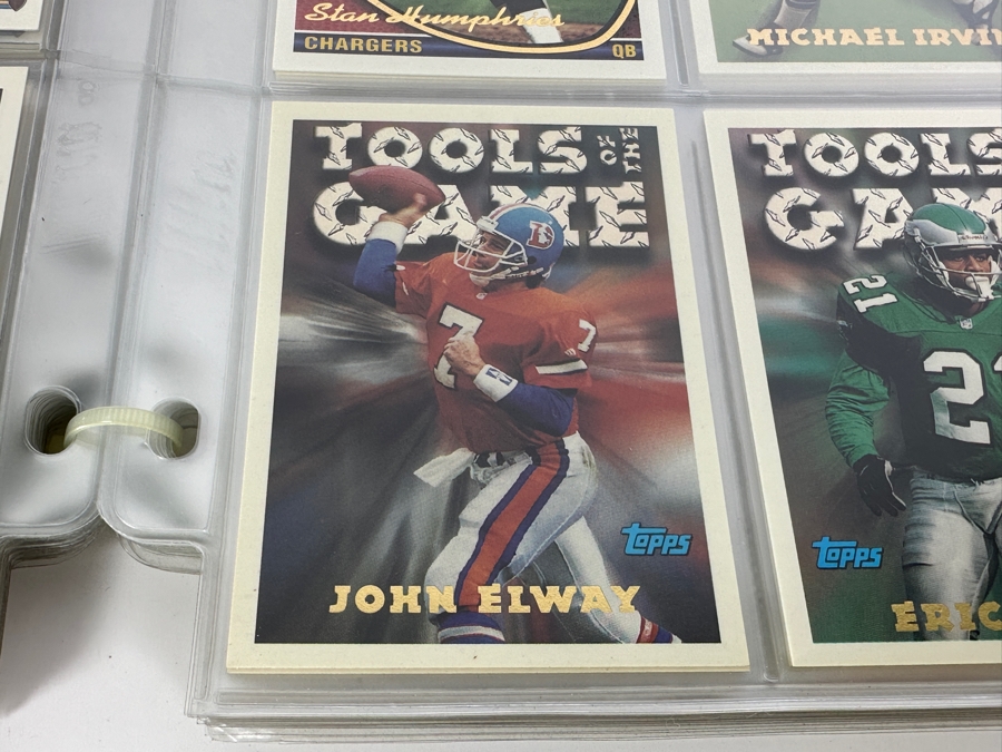 Just Added - 1994 Topps NFL Football Cards - 36 Sheets [Photo 6]