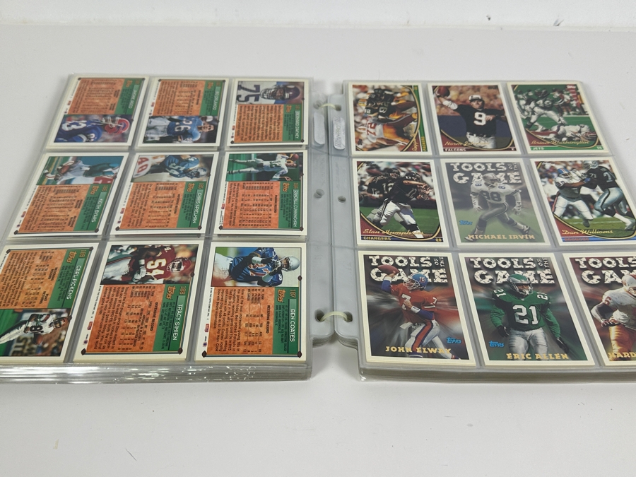 Just Added - 1994 Topps NFL Football Cards - 36 Sheets [Photo 5]