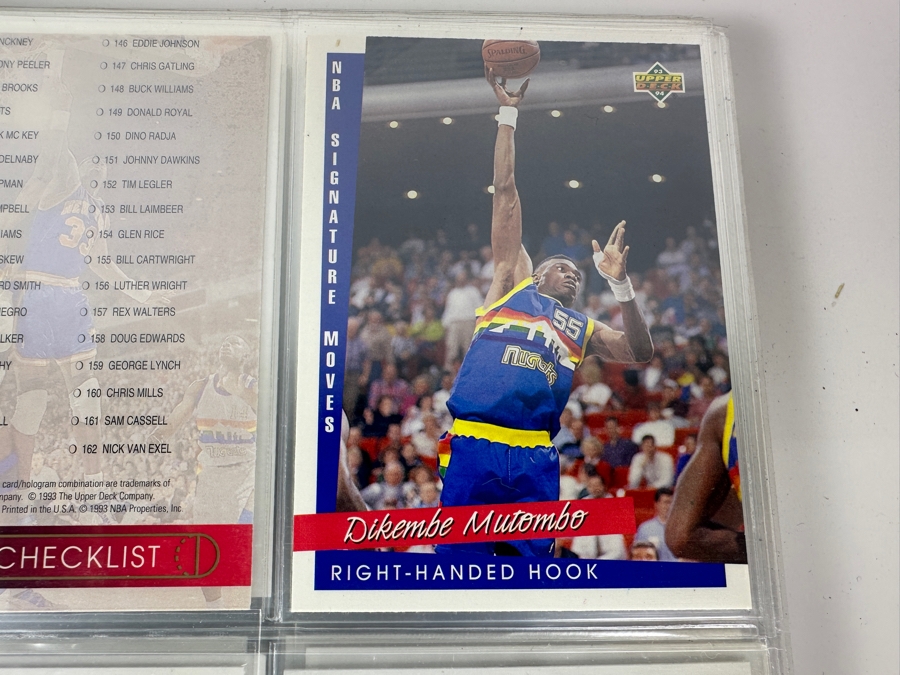 Just Added - 1993 Upper Deck NBA Basketball Cards - 56 Sheets [Photo 3]