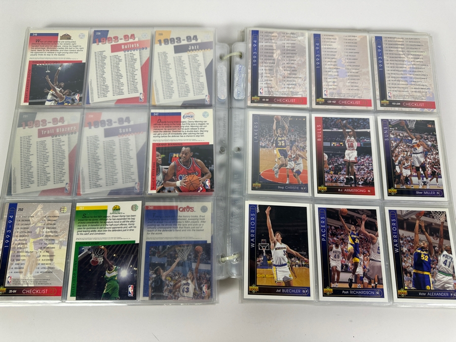 Just Added - 1993 Upper Deck NBA Basketball Cards - 56 Sheets [Photo 6]