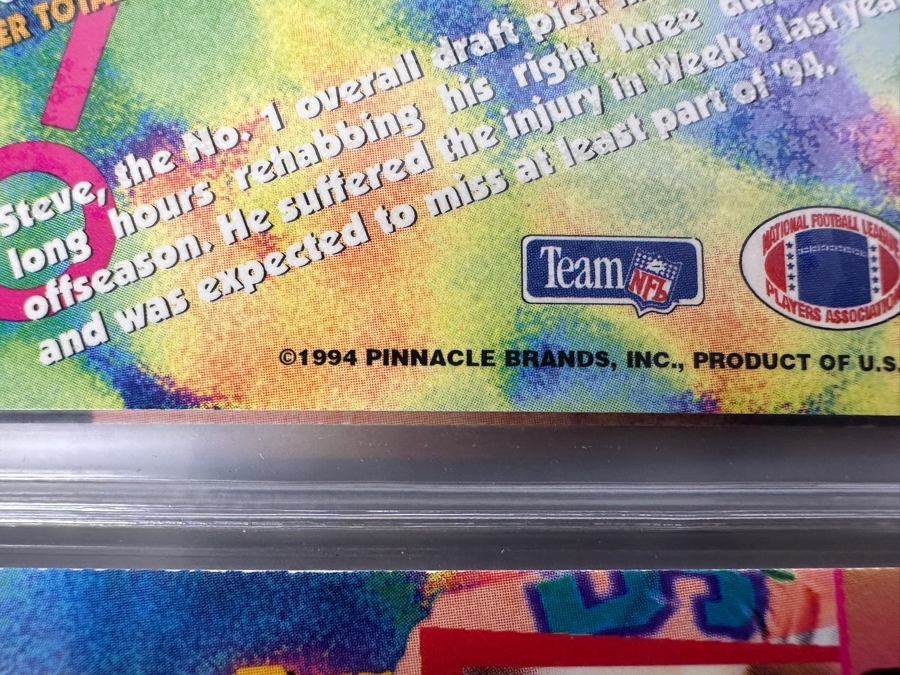 Just Added - 1994 Pinnacle Sportflics NFL Football Cards - 21 Sheets [Photo 6]