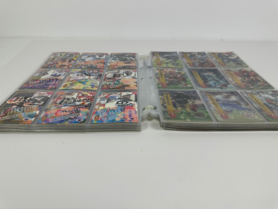 Just Added - 1994 Pinnacle Sportflics NFL Football Cards - 21 Sheets [Photo 7]