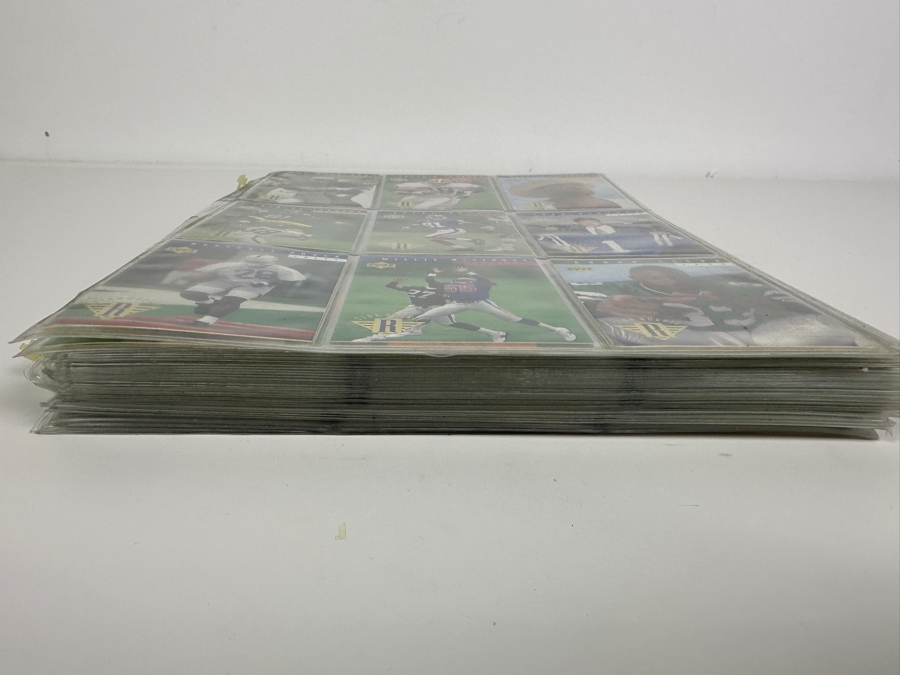 Just Added - 1994 Upper Deck NFL Football Cards - 37 Sheets [Photo 4]