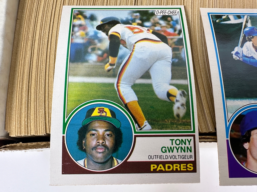 Just Added - 1983 O-Pee-Chee Premier MLB Baseball Cards With Tony Gwynn Rookie Card [Photo 2]