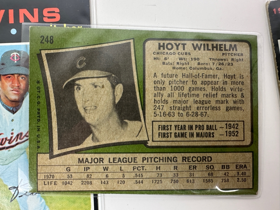 Just Added - 1971 Topps MLB Baseball Cards [Photo 15]