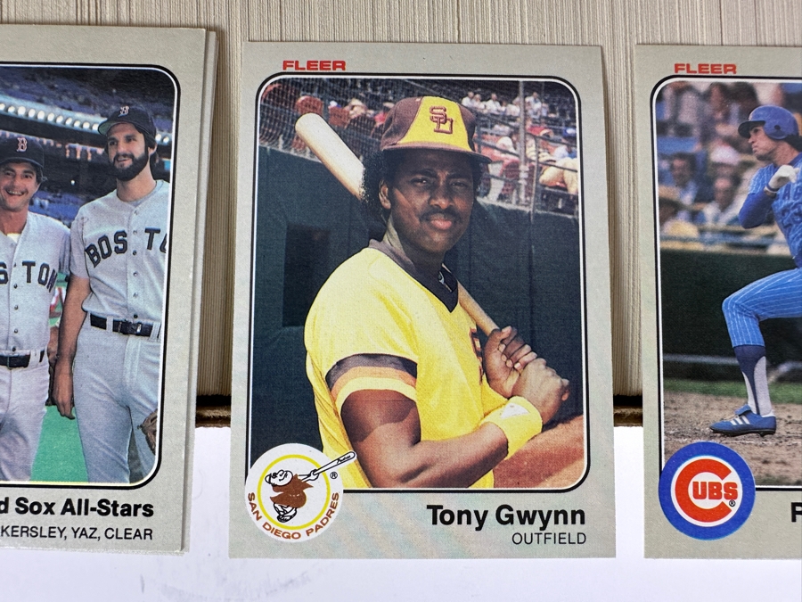 Just Added - 1983 Fleer MLB Baseball Cards With Tony Gwynn Rookie Card [Photo 3]