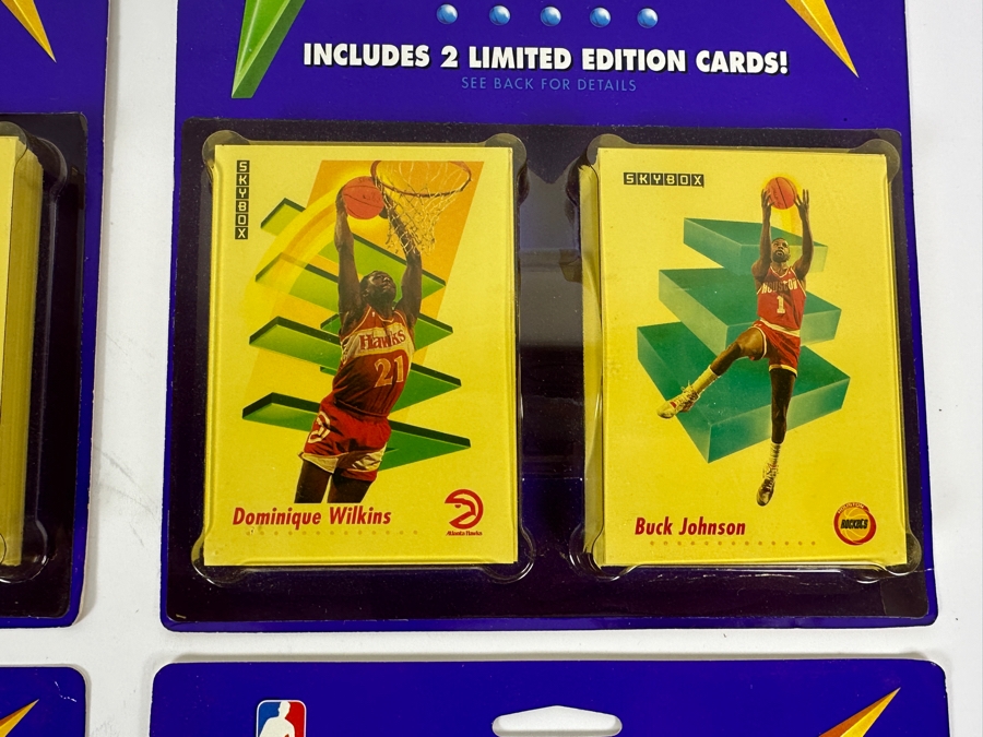 Just Added - 1991-92 Skybox NBA Basketball 62 Cards Blister Packs - 4 Unopened Packs - 248 Basketball Cards [Photo 5]
