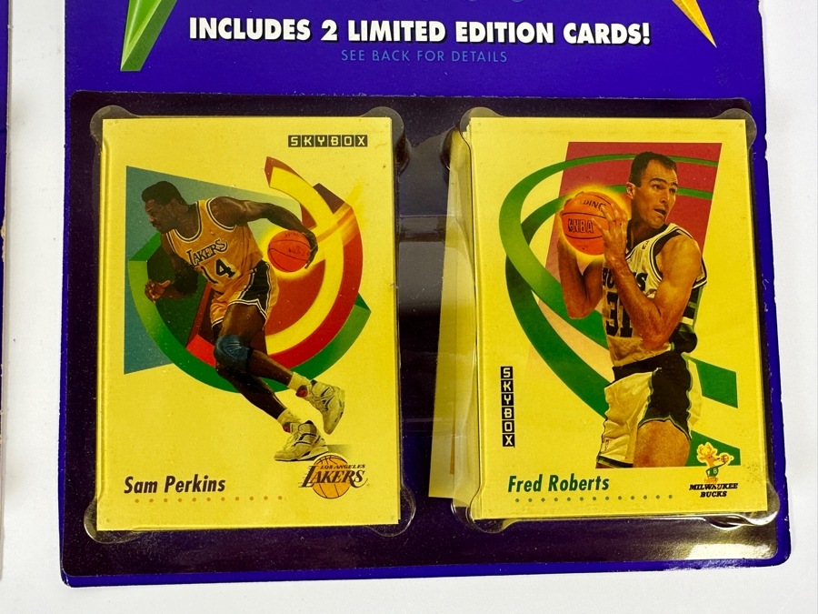 Just Added - 1991-92 Skybox NBA Basketball 62 Cards Blister Packs - 4 Unopened Packs - 248 Basketball Cards [Photo 2]