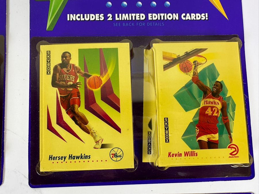 Just Added - 1991-92 Skybox NBA Basketball 62 Cards Blister Packs - 4 Unopened Packs - 248 Basketball Cards [Photo 5]