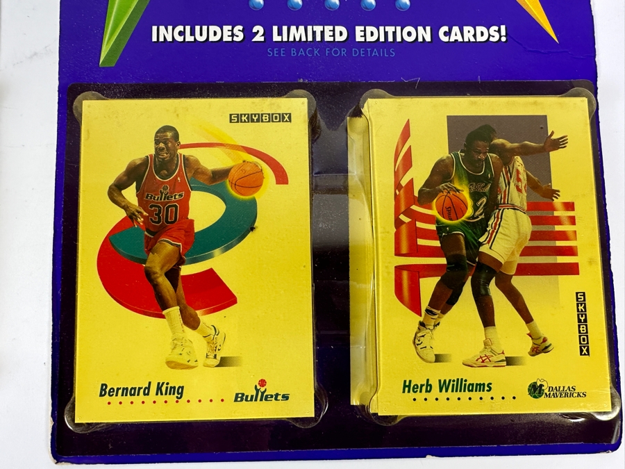 Just Added - 1991-92 Skybox NBA Basketball 62 Cards Blister Packs - 4 Unopened Packs - 248 Basketball Cards [Photo 4]