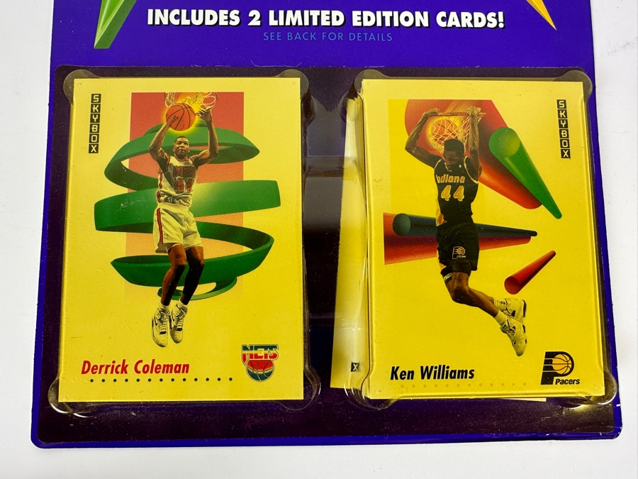 Just Added - 1991-92 Skybox NBA Basketball 62 Cards Blister Packs - 4 Unopened Packs - 248 Basketball Cards [Photo 3]