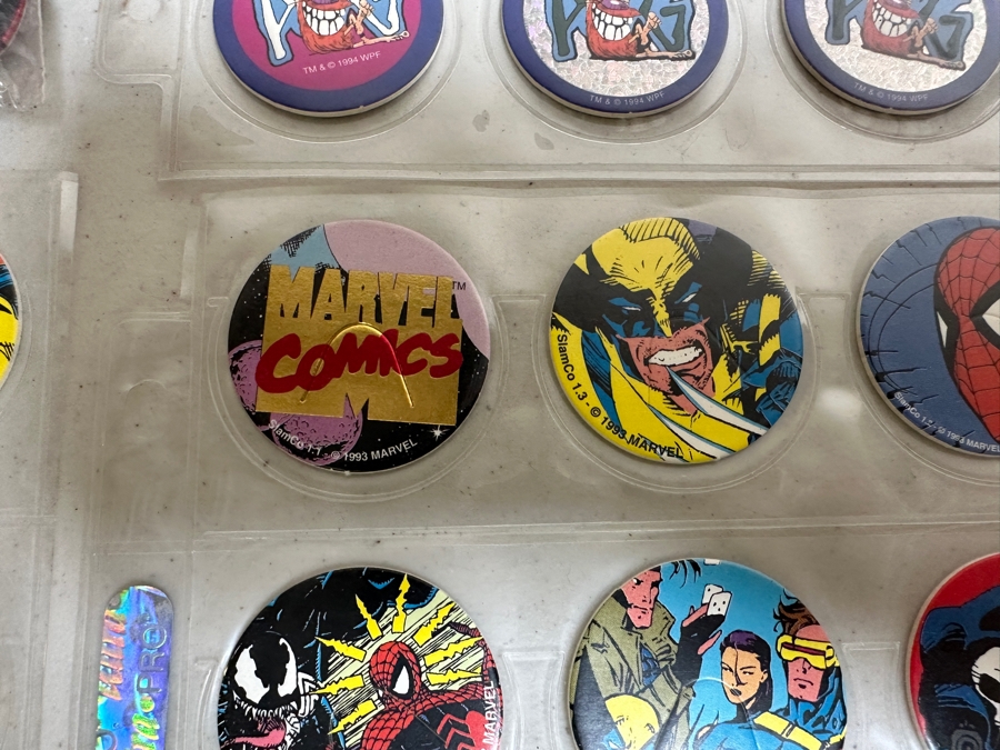 Just Added - Huge Vintage Lot Of Pog Slammers Popular In The 1990s But Eventually Banned In Many Public Schools Due To Concerns Over Gambling And Classroom Distractions - See Photos [Photo 6]