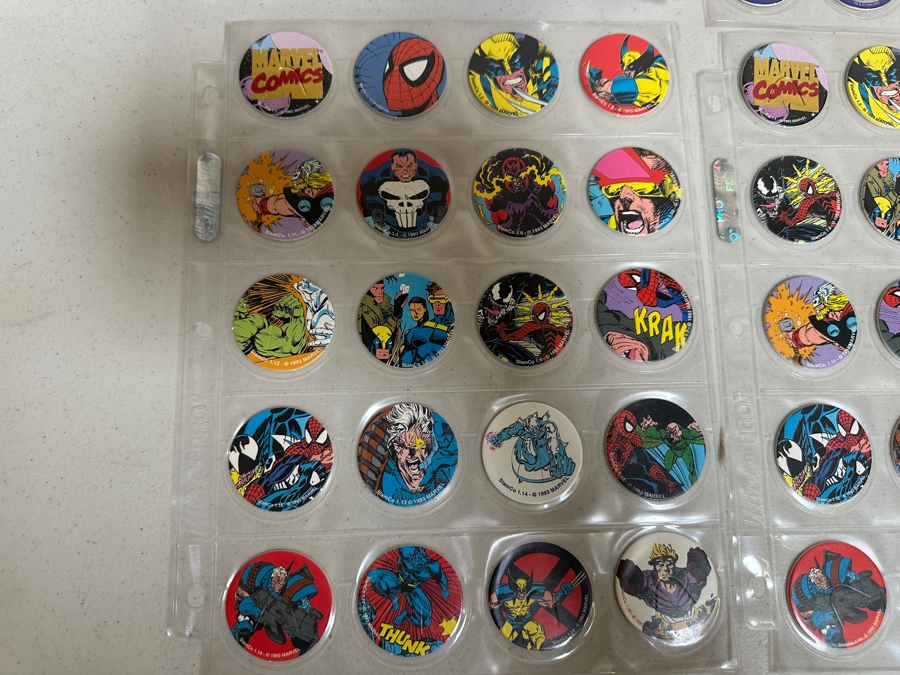 Just Added - Huge Vintage Lot Of Pog Slammers Popular In The 1990s But Eventually Banned In Many Public Schools Due To Concerns Over Gambling And Classroom Distractions - See Photos [Photo 8]