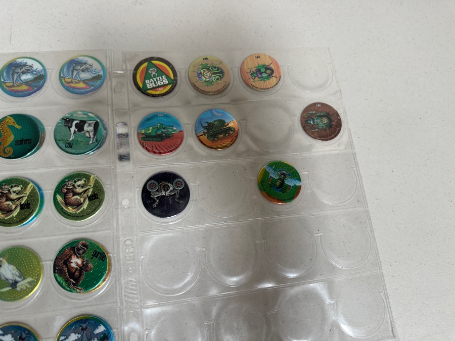 Just Added - Huge Vintage Lot Of Pog Slammers Popular In The 1990s But Eventually Banned In Many Public Schools Due To Concerns Over Gambling And Classroom Distractions - See Photos [Photo 25]