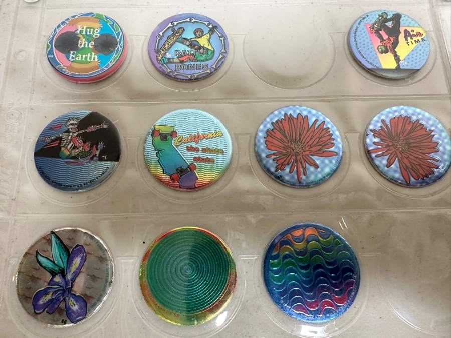Just Added - Huge Vintage Lot Of Pog Slammers Popular In The 1990s But Eventually Banned In Many Public Schools Due To Concerns Over Gambling And Classroom Distractions - See Photos [Photo 16]