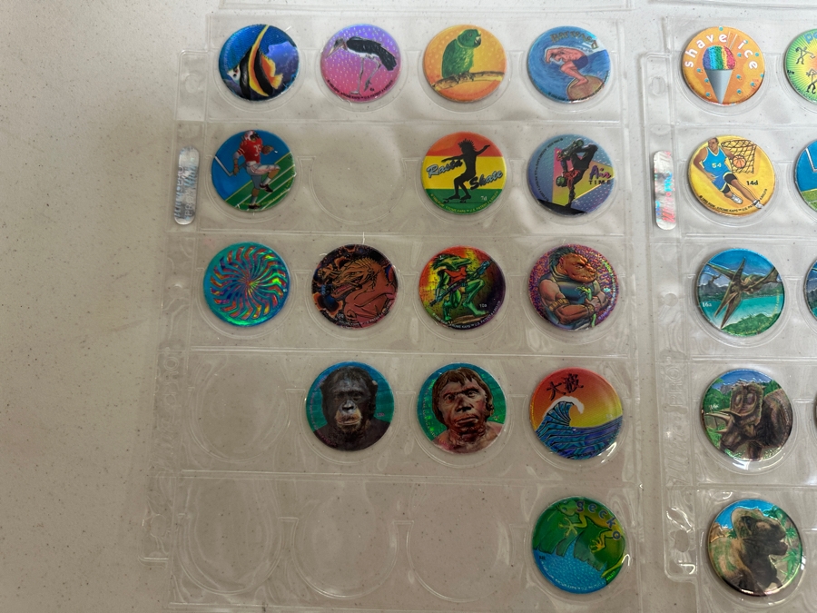 Just Added - Huge Vintage Lot Of Pog Slammers Popular In The 1990s But Eventually Banned In Many Public Schools Due To Concerns Over Gambling And Classroom Distractions - See Photos [Photo 21]