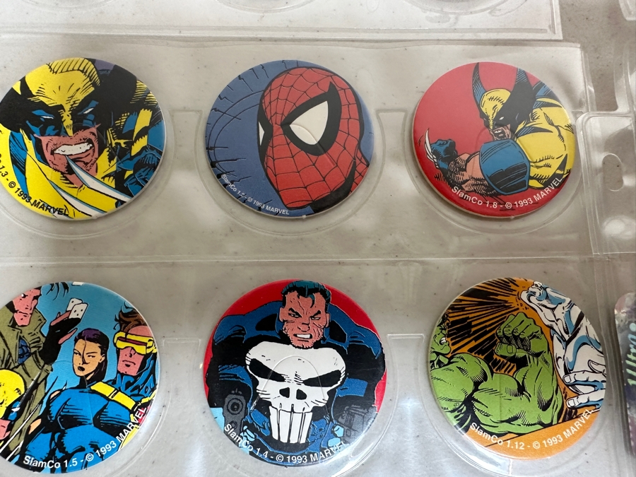 Just Added - Huge Vintage Lot Of Pog Slammers Popular In The 1990s But Eventually Banned In Many Public Schools Due To Concerns Over Gambling And Classroom Distractions - See Photos [Photo 7]