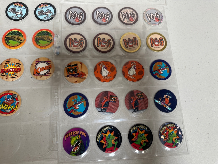 Just Added - Huge Vintage Lot Of Pog Slammers Popular In The 1990s But Eventually Banned In Many Public Schools Due To Concerns Over Gambling And Classroom Distractions - See Photos [Photo 26]