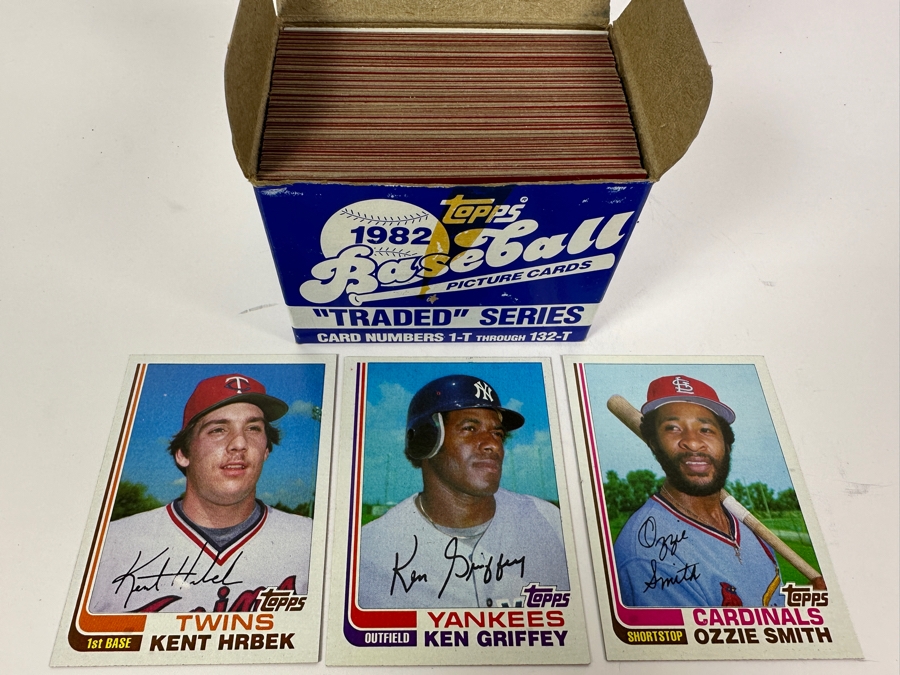 Just Added - 1982 Topps MLB Baseball Cards Traded Series [Photo 2]