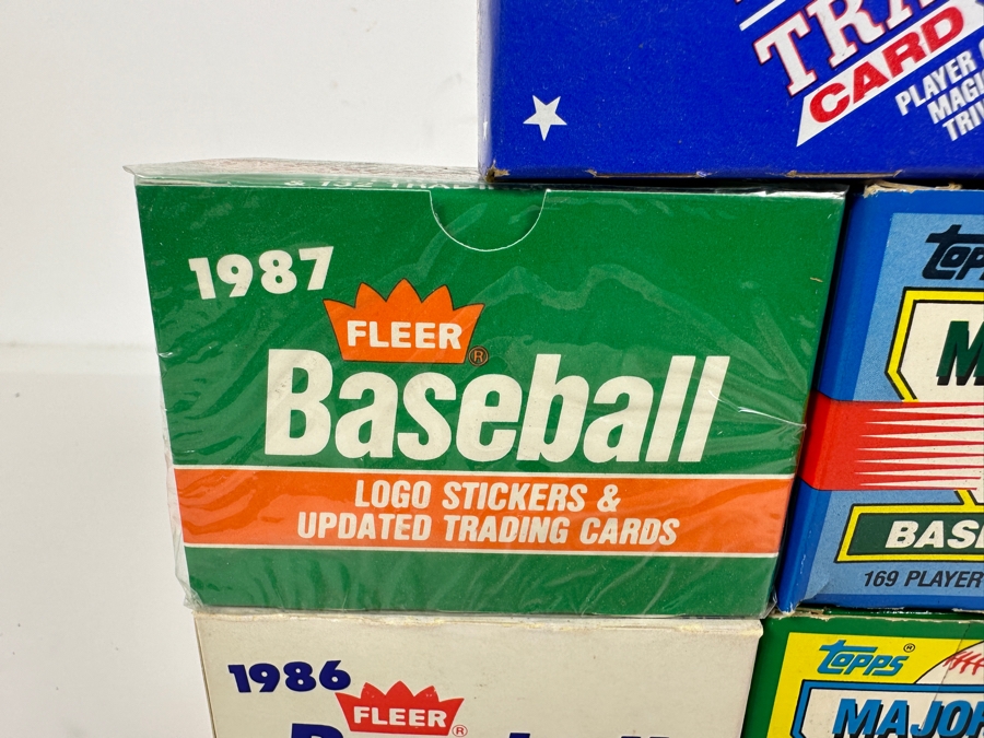 Just Added - Factory Sealed 1987 Fleer Baseball Cards, 1986 Fleer Baseball Cards, Topps 1989 & 1990 MLB Debut Baseball Cards And 1989 Score Rookie & Traded Baseball Cards [Photo 3]