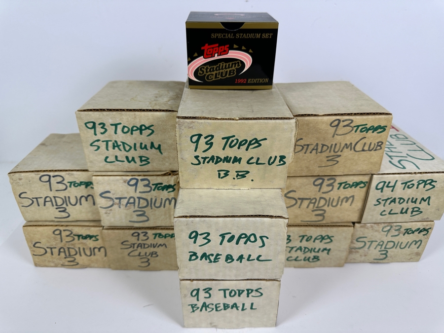 1992/93/94 Collection Of Topps MLB Baseball Cards [Photo 3]