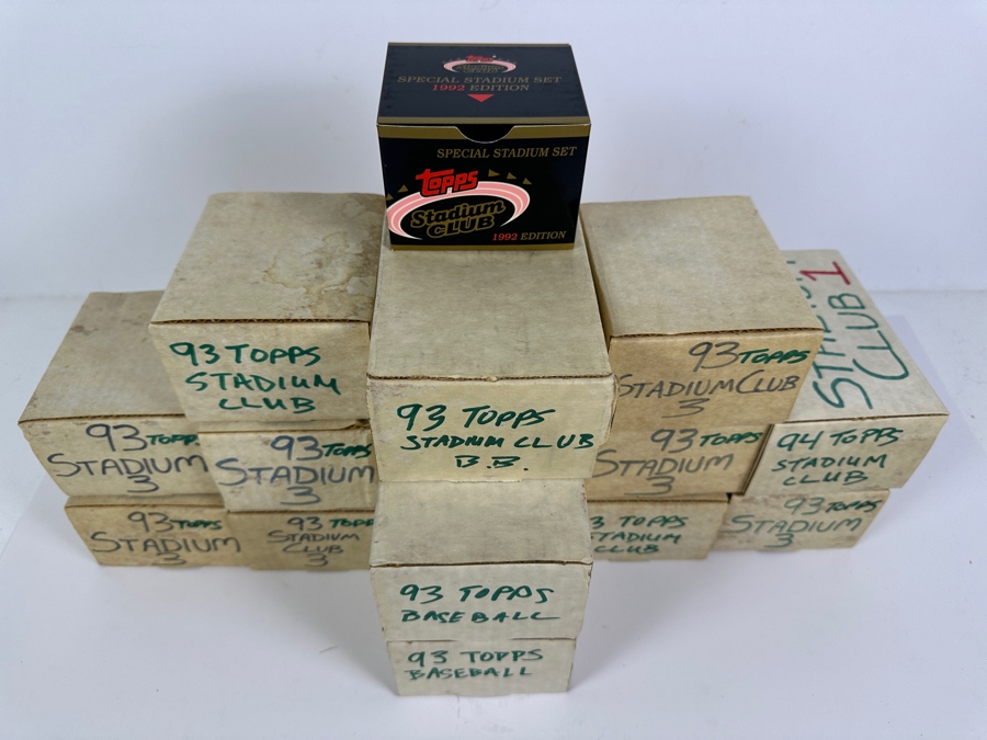 1992/93/94 Collection Of Topps MLB Baseball Cards [Photo 4]