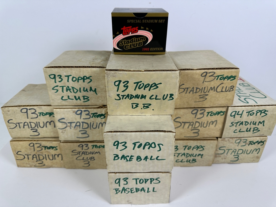 1992/93/94 Collection Of Topps MLB Baseball Cards [Photo 2]