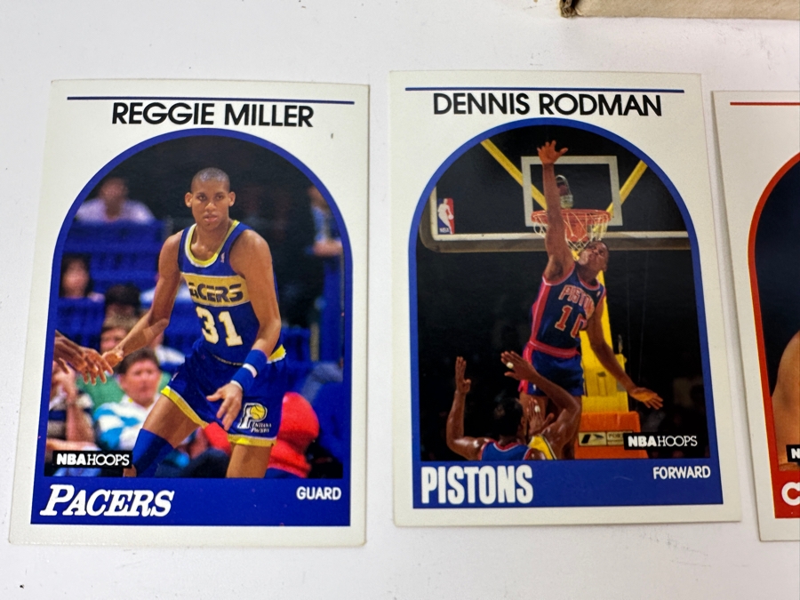 Last Minute Add - 1989/90 NBA Hoops Basketball Cards With Multiple Steve Kerr Rookie Cards [Photo 3]