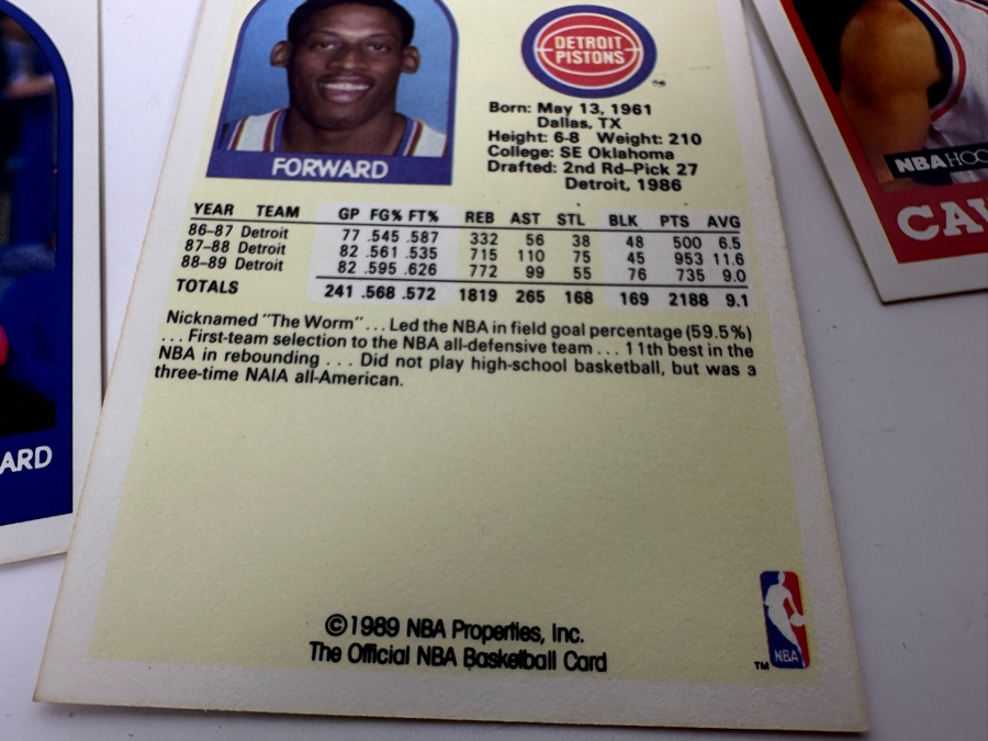 Last Minute Add - 1989/90 NBA Hoops Basketball Cards With Multiple Steve Kerr Rookie Cards [Photo 6]