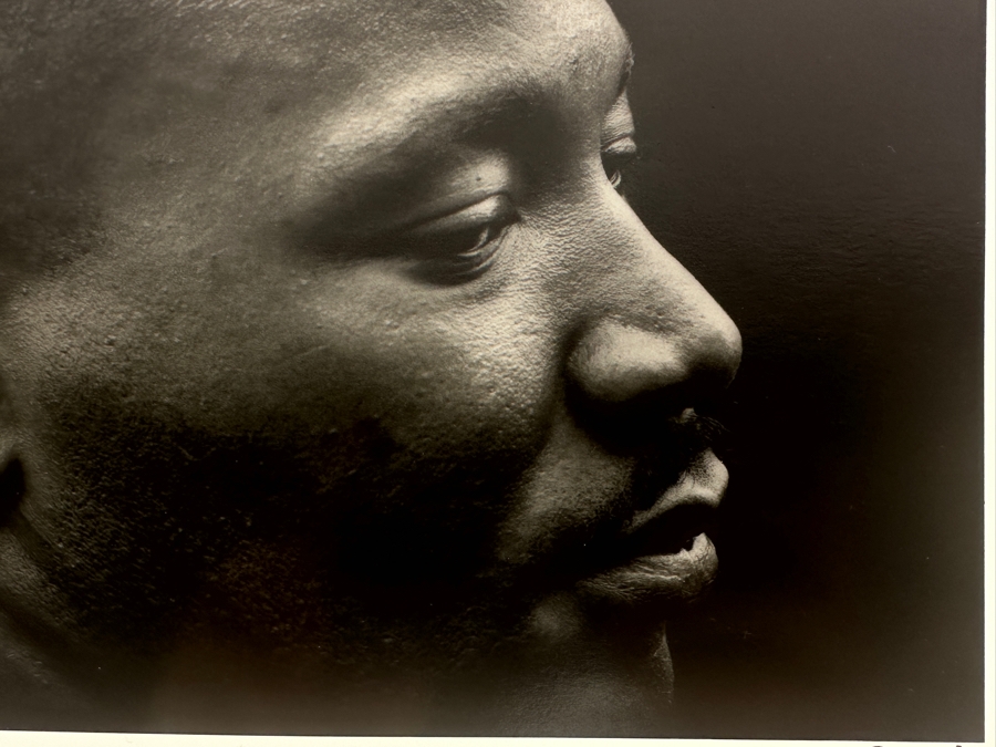 Dan Budnik (1933-2020, American) Signed Photograph Of Martin Luther King Jr. Shortly After His March On Washington 'I Have A Dream' Speech On 8/28/1963 Gelatin Silver Print Ink Signed Dan Budnik 8.5 X 6 Estimate $3,000-$5,000 [Photo 3]