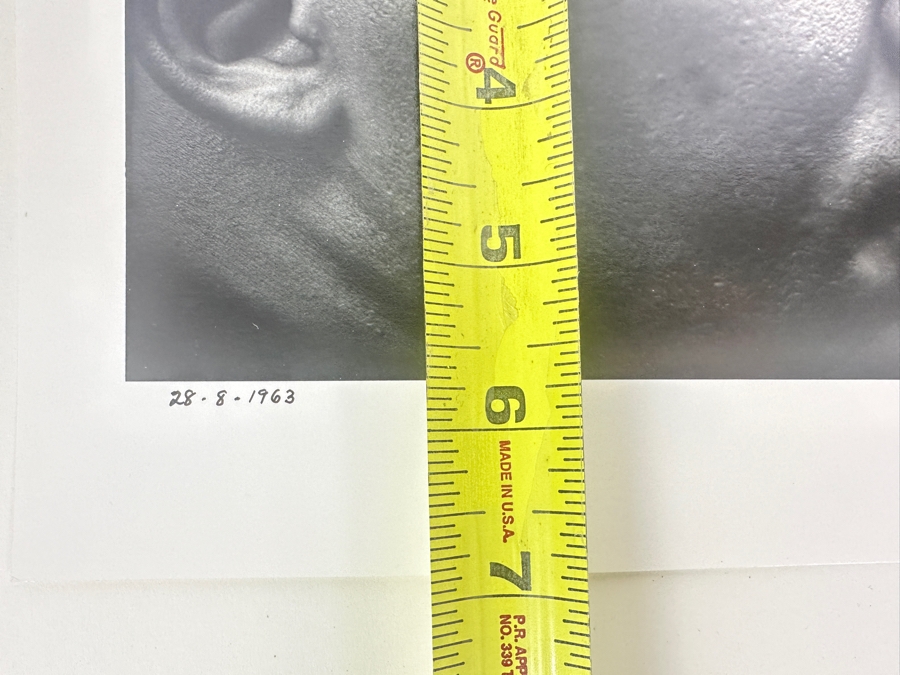 Dan Budnik (1933-2020, American) Signed Photograph Of Martin Luther King Jr. Shortly After His March On Washington 'I Have A Dream' Speech On 8/28/1963 Gelatin Silver Print Ink Signed Dan Budnik 8.5 X 6 Estimate $3,000-$5,000 [Photo 6]