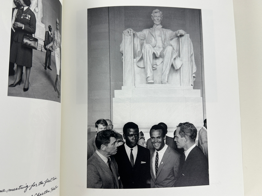 Dan Budnik (1933-2020, American) Signed First Edition Hardcover Book Marching To The Freedom Dream Featuring Photographs Documenting 3 Seminal Marches During The Civil Rights Movement - Photography By Dan Budnik - Cover Photo Of Book Featured In This Sale [Photo 9]